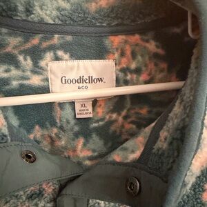 Goodfellow & Co Patterned Fleece Jacket